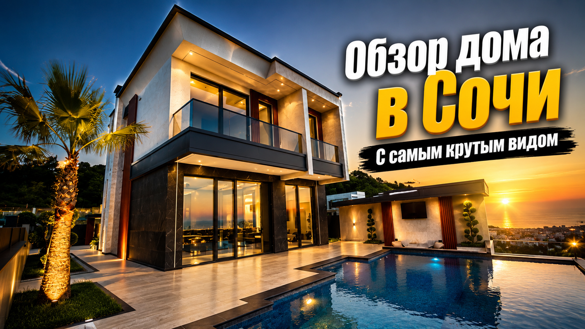 ОБЗОР ДОМА В СОЧИ С САМЫМ КРУТЫМ ВИДОМ | НЕДВИЖИМОСТЬ СОЧИ